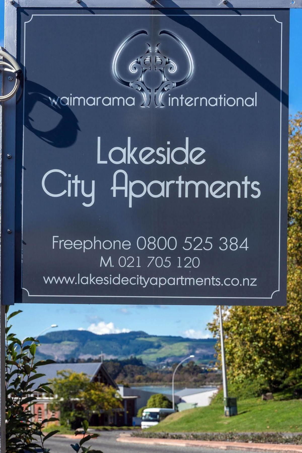 Lakeside City Apartments - Penthouse And Studio โรโตรัว ภายนอก รูปภาพ